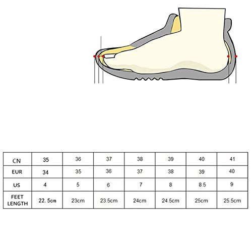 Tacones Altos Mujeres Arco Dulce Tallones Altos Zapatos Tacón de tacón Plataforma Botthom White Work Shops Women Vestido de Boda Big (6.5 Reino Unido)