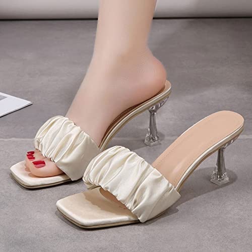 Sandalias para Mujeres Summer Women Zapatos Tacones Altos pío Negro